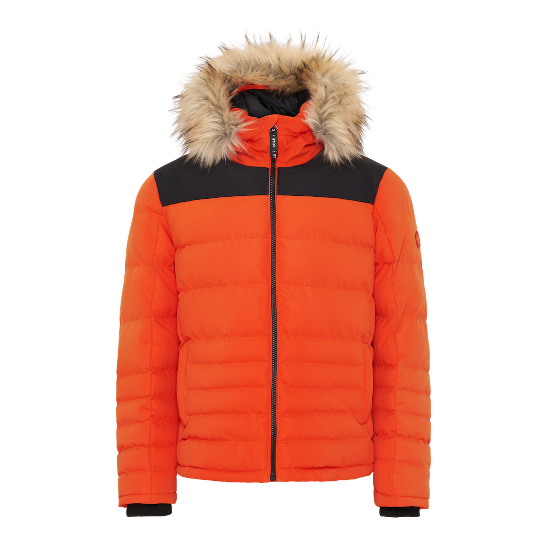 Moss Parka Jacket - Orange