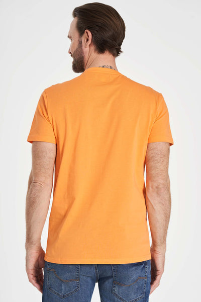 Logo T-shirt 'Arjun' - Nectarine