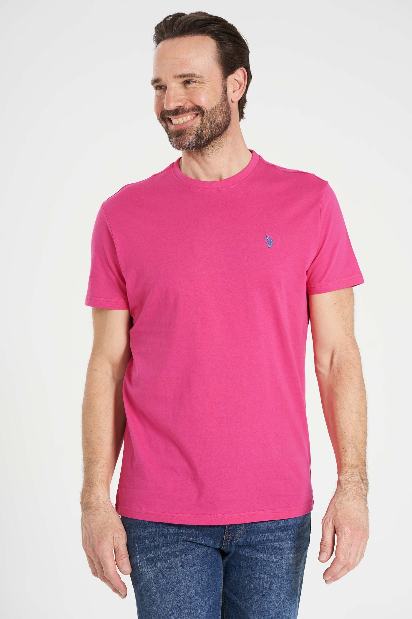 Logo T-shirt 'Arjun' - Nectarine