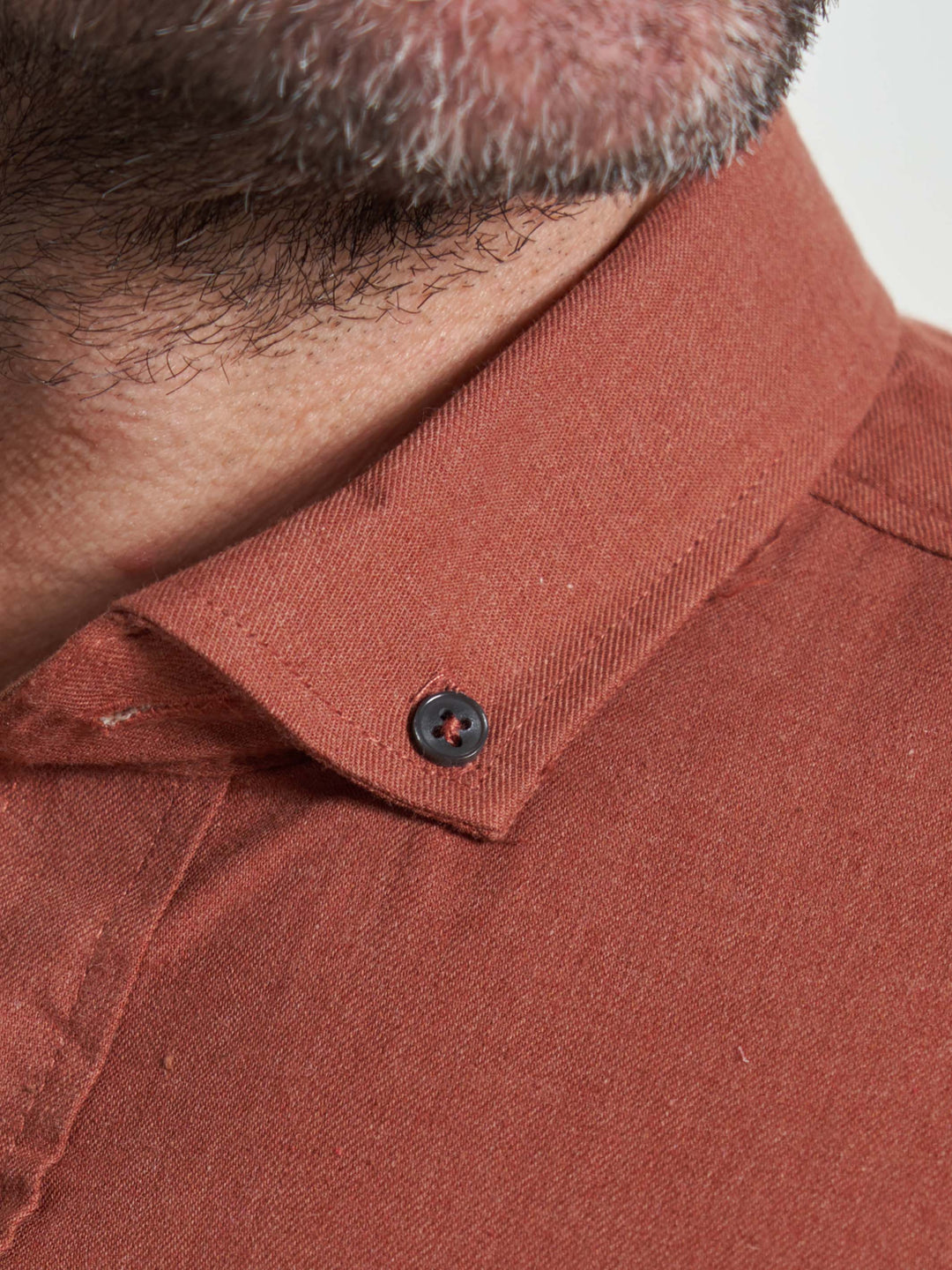 Bentson Flannel Skjorte - Rust rød