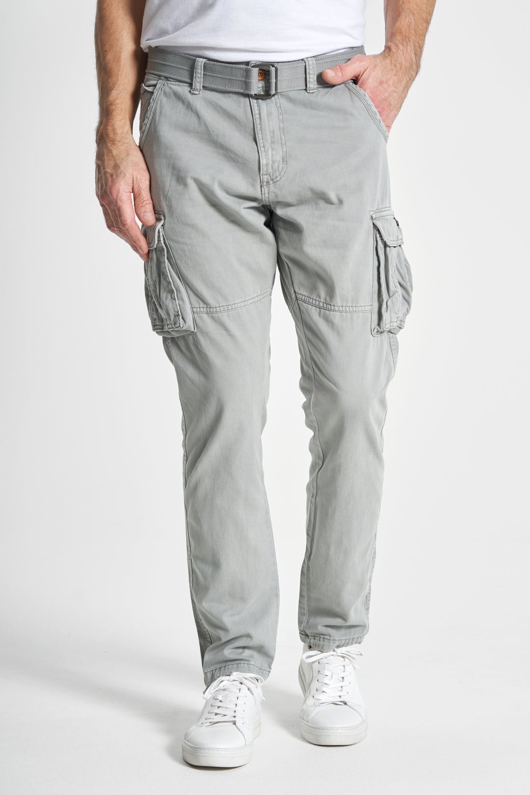 Cargo Pants 'William' - Light Grey