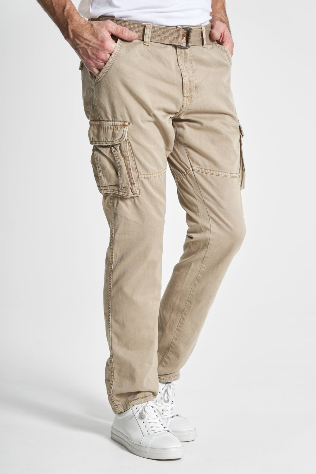 Cargo Pants 'William' - Greige