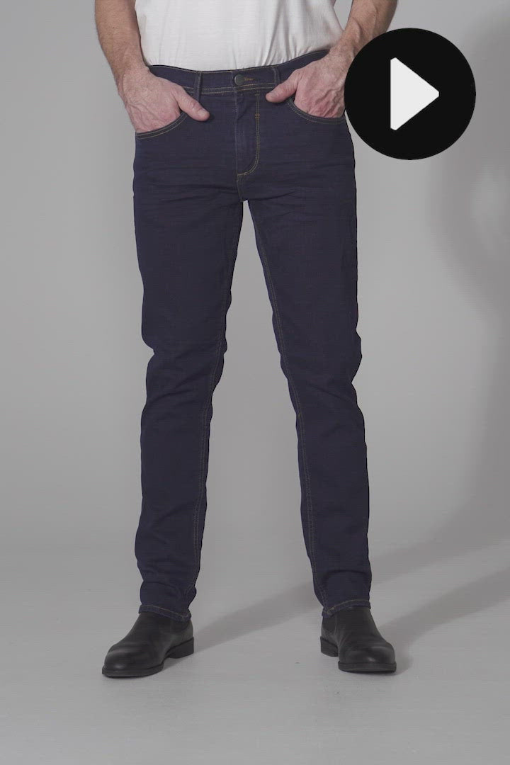 Twister stretch herre jeans modern fit grå