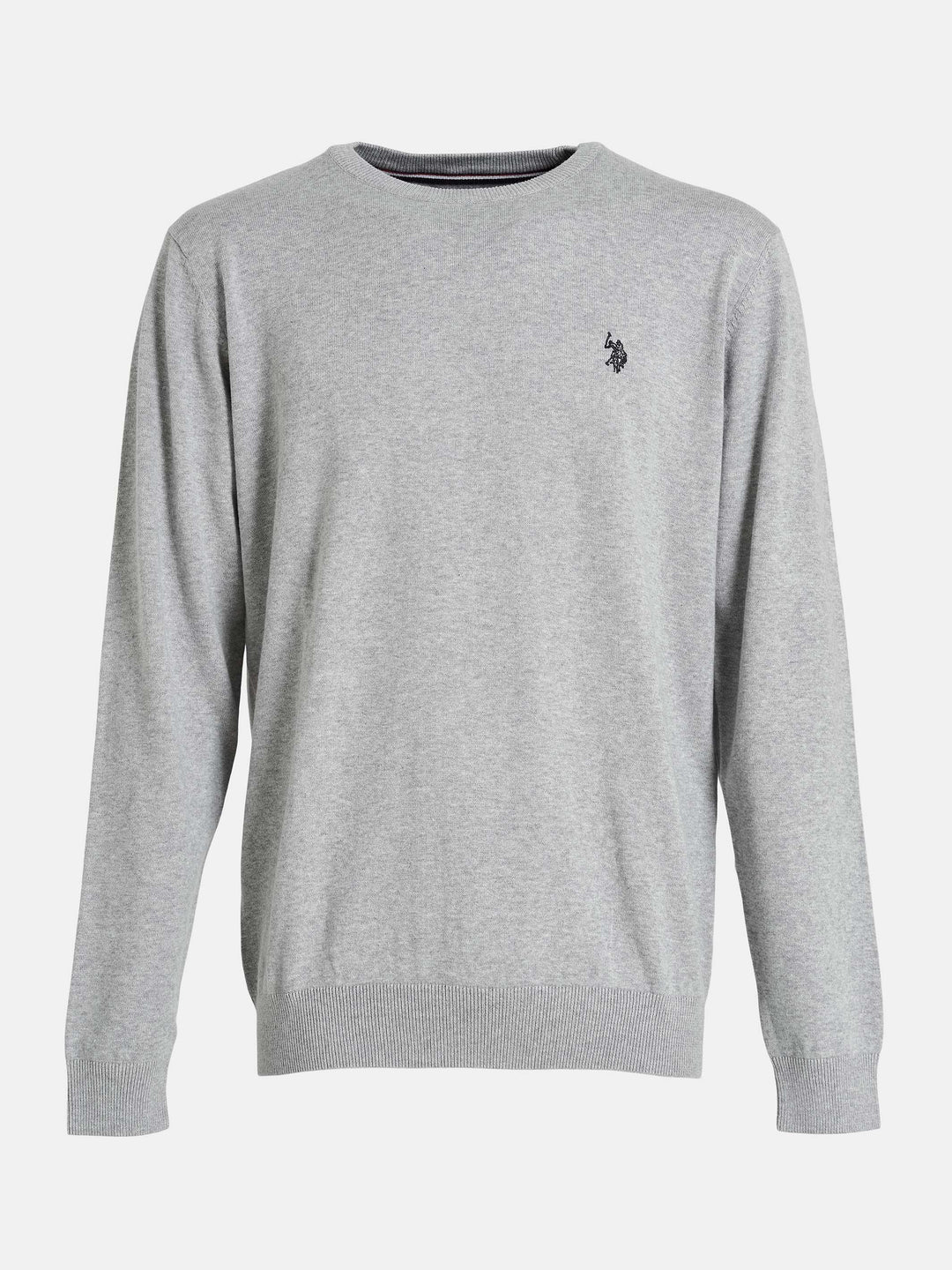 Adler sweatshirt med logo lysegrå