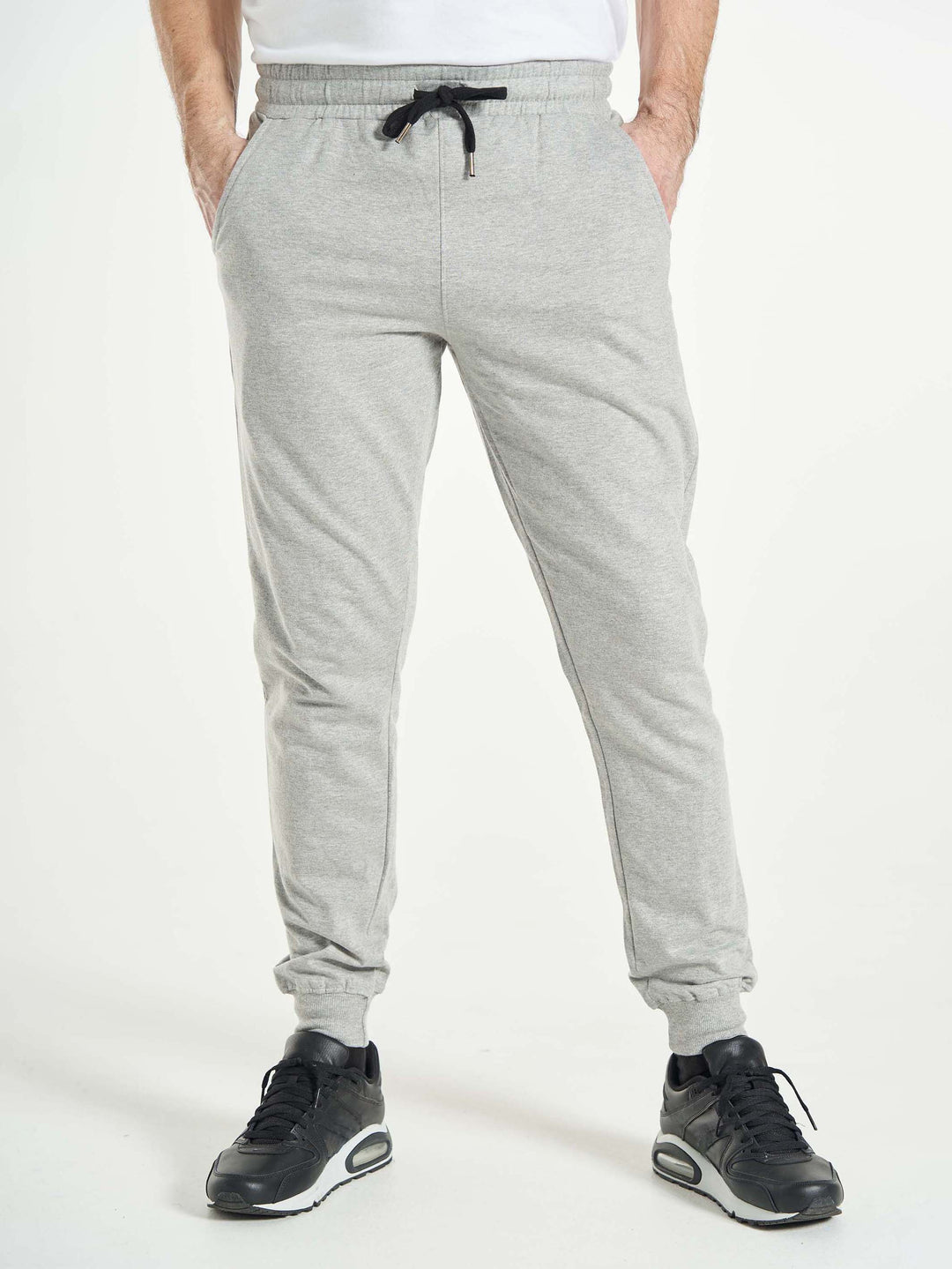 Basic sweatpants til mænd lysegrå