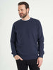 Basic sweatshirt til mænd mørkeblå