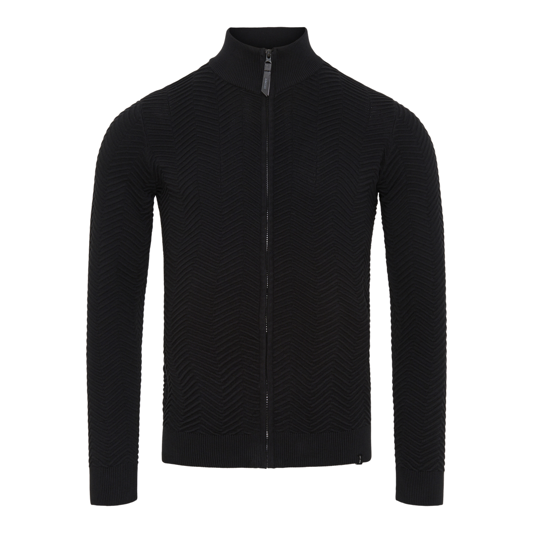 Huber Cardigan -  Black