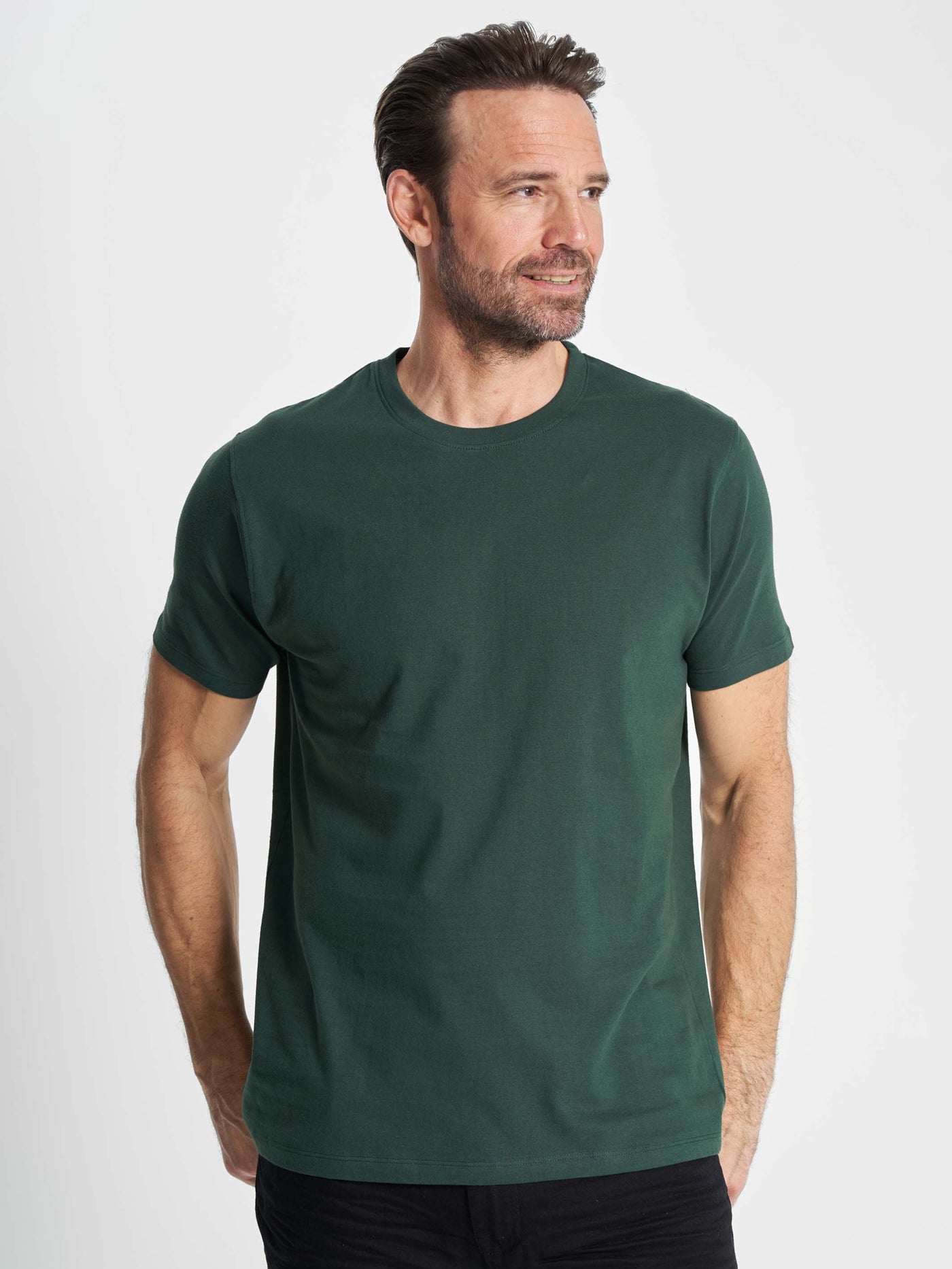 Basic T-shirt 'Fr. Havn' - Grass Green