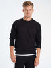 Jonas strik pullover til mænd sort