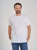 Basic økologisk herre t-shirt bomuld GOTS Certificeret hvid