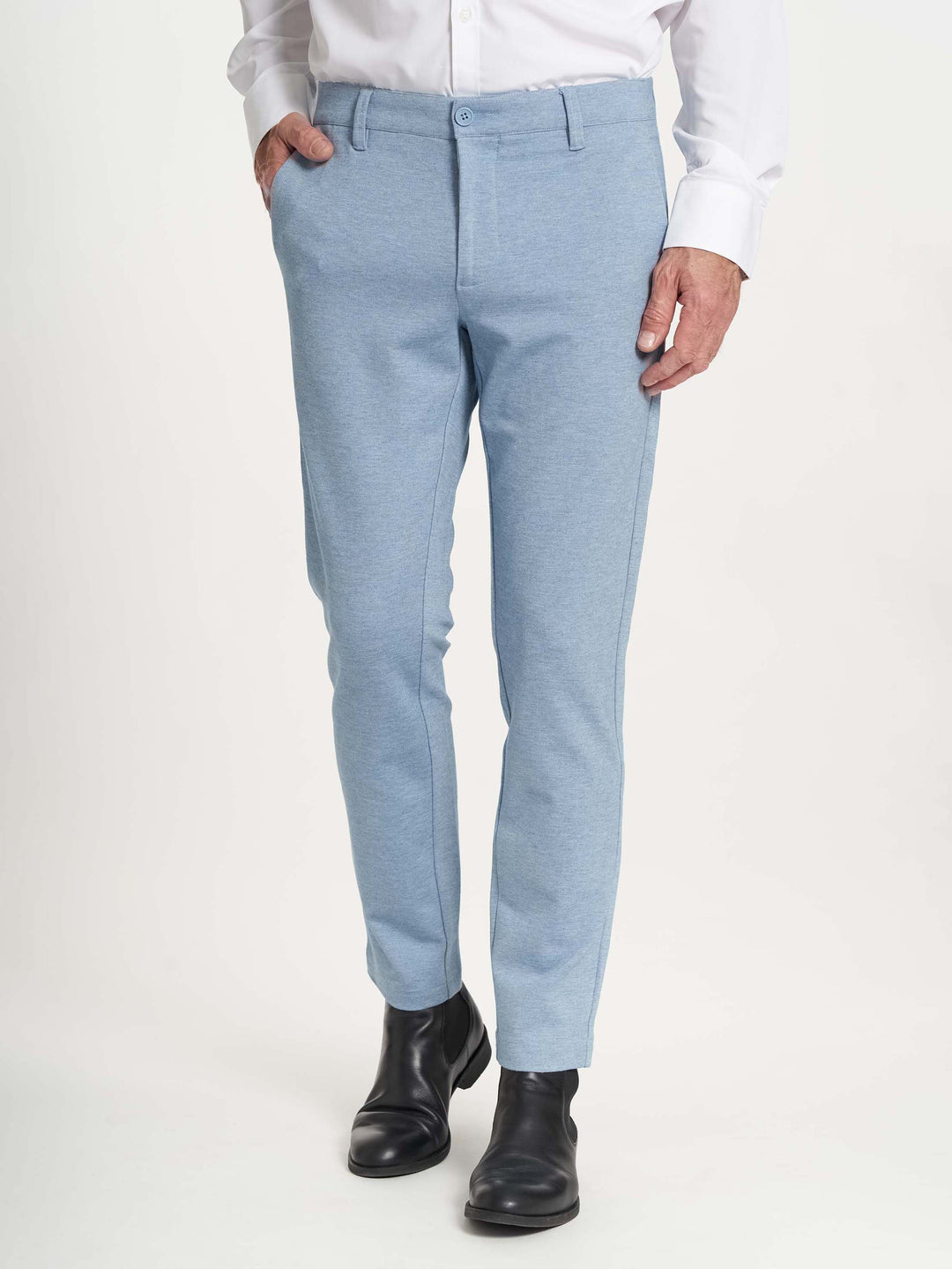 Performance pants herre lyseblå bløde