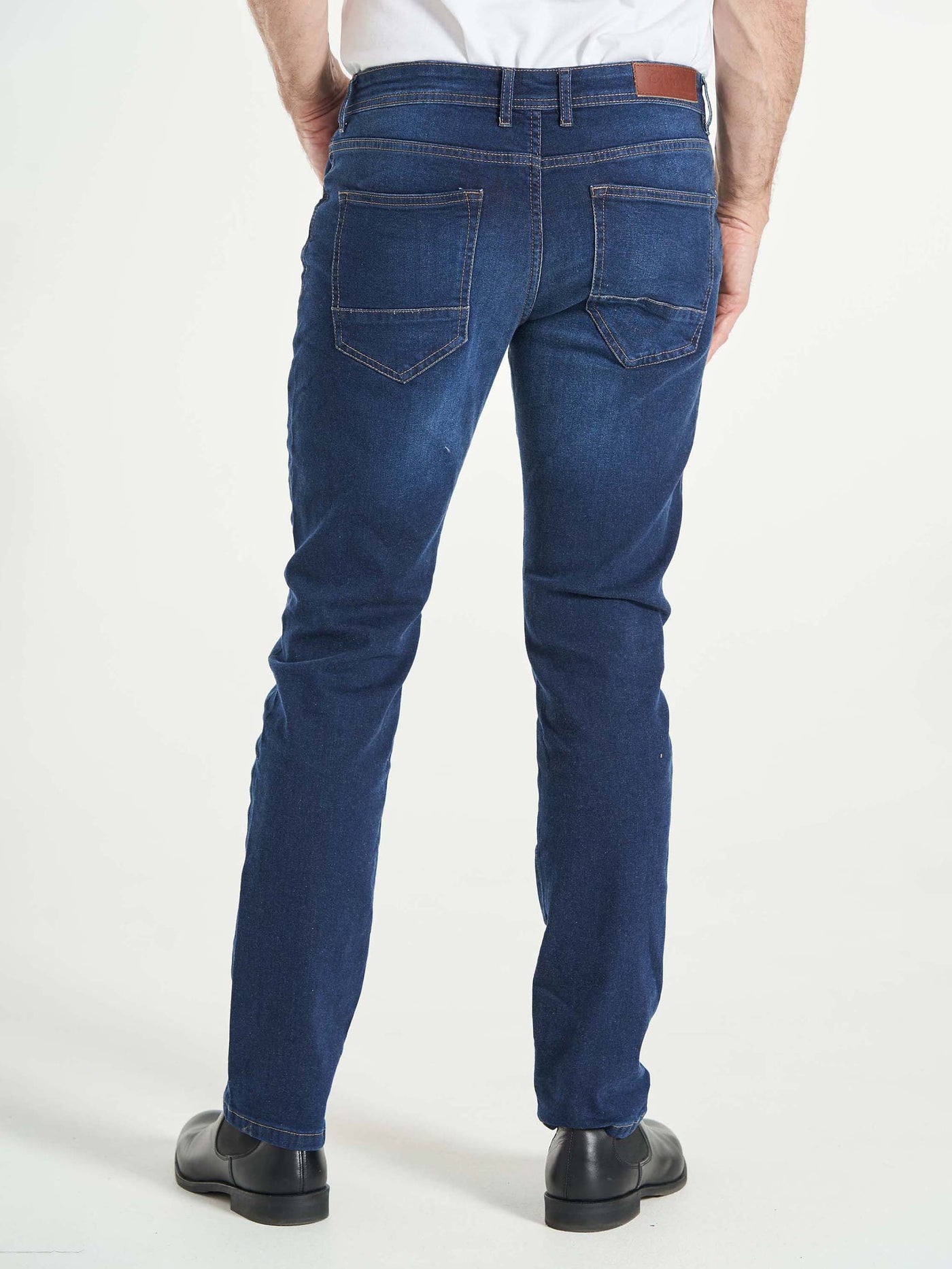 Stretch Jeans 'Robbie' - Washed Blue – Brdr Simonsen
