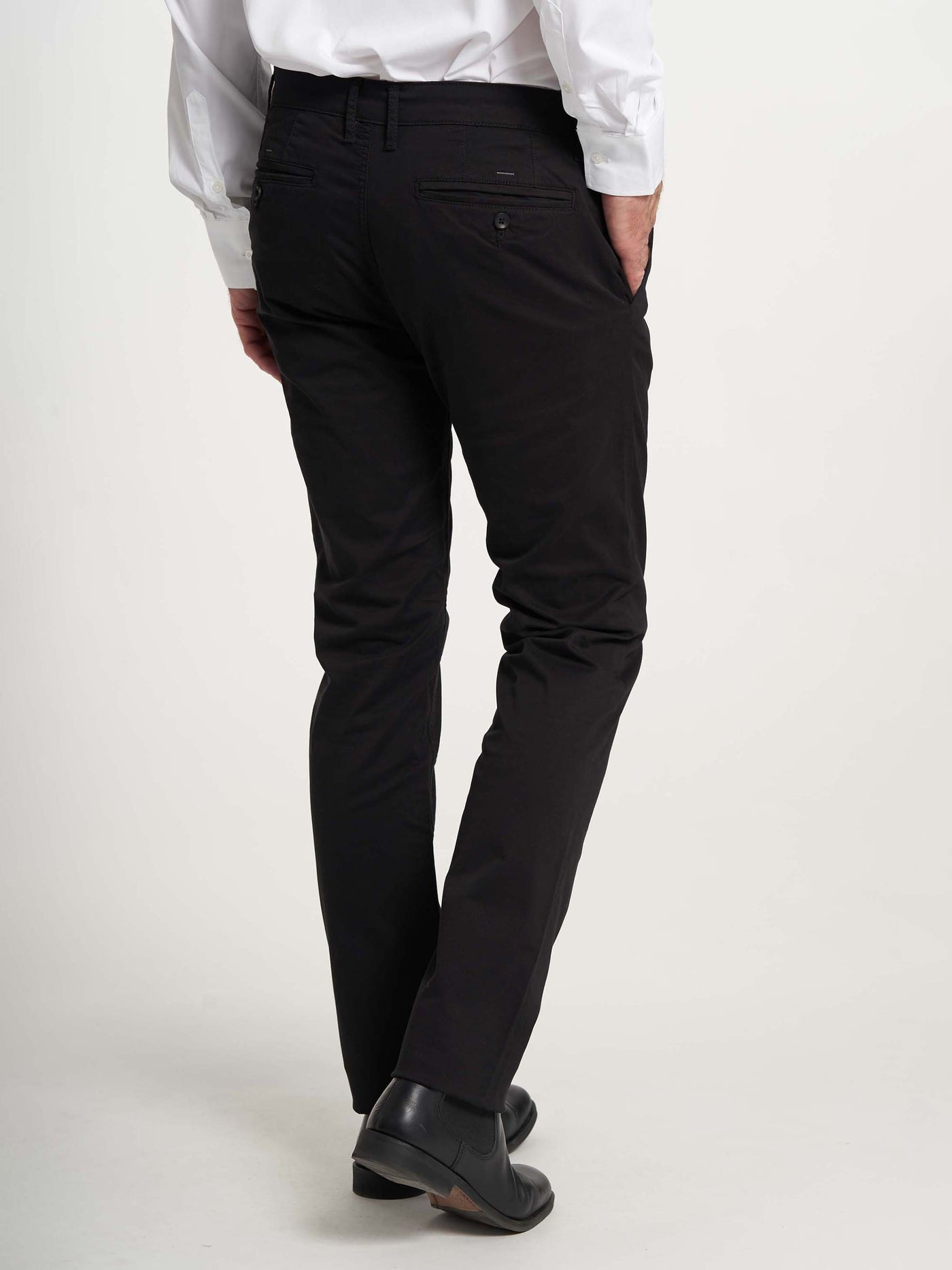 Chino bukser til mænd sort