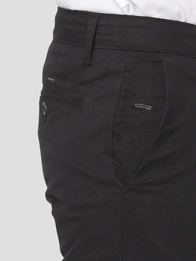 Chino bukser til mænd mørkeblå zoom bukselomme