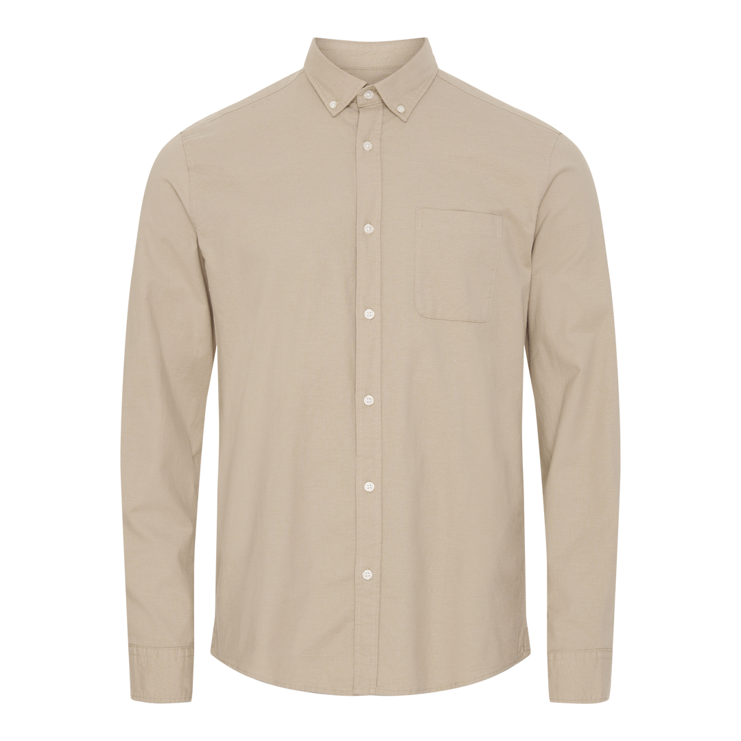 Oxford Skjorte 'Aabjørn' - Sand