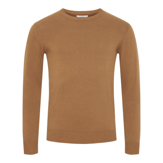 Pullover Strik 'Nyrup' - Camel