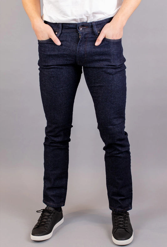 Stretch Jeans 'Robbie' - Raw Blue (320)