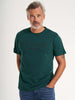 Basic økologisk herre t-shirt bomuld med logo GOTS Certificeret grøn