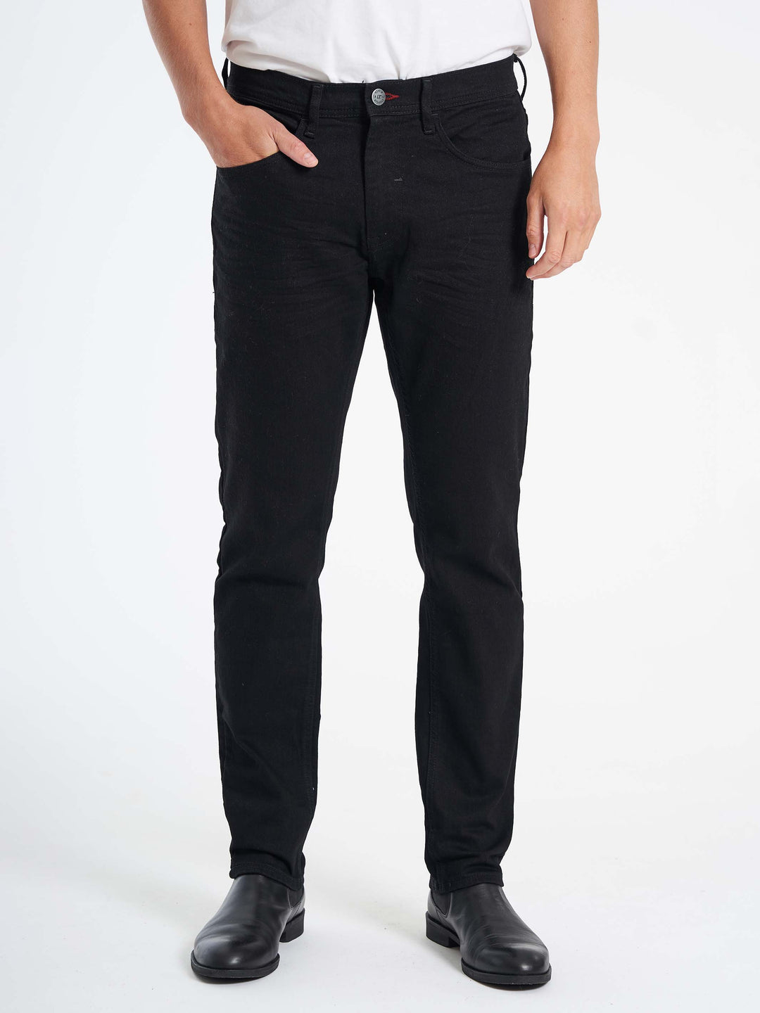 Twister stretch herre jeans modern fit sort