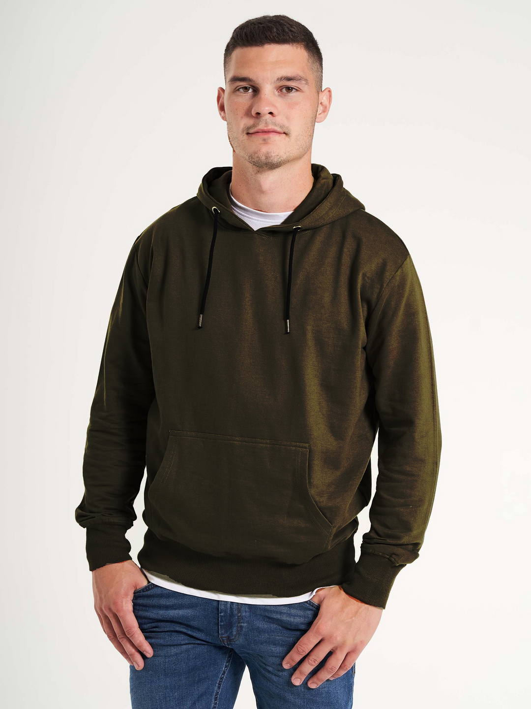 Basic Sweat Hoodie - Hunter Green