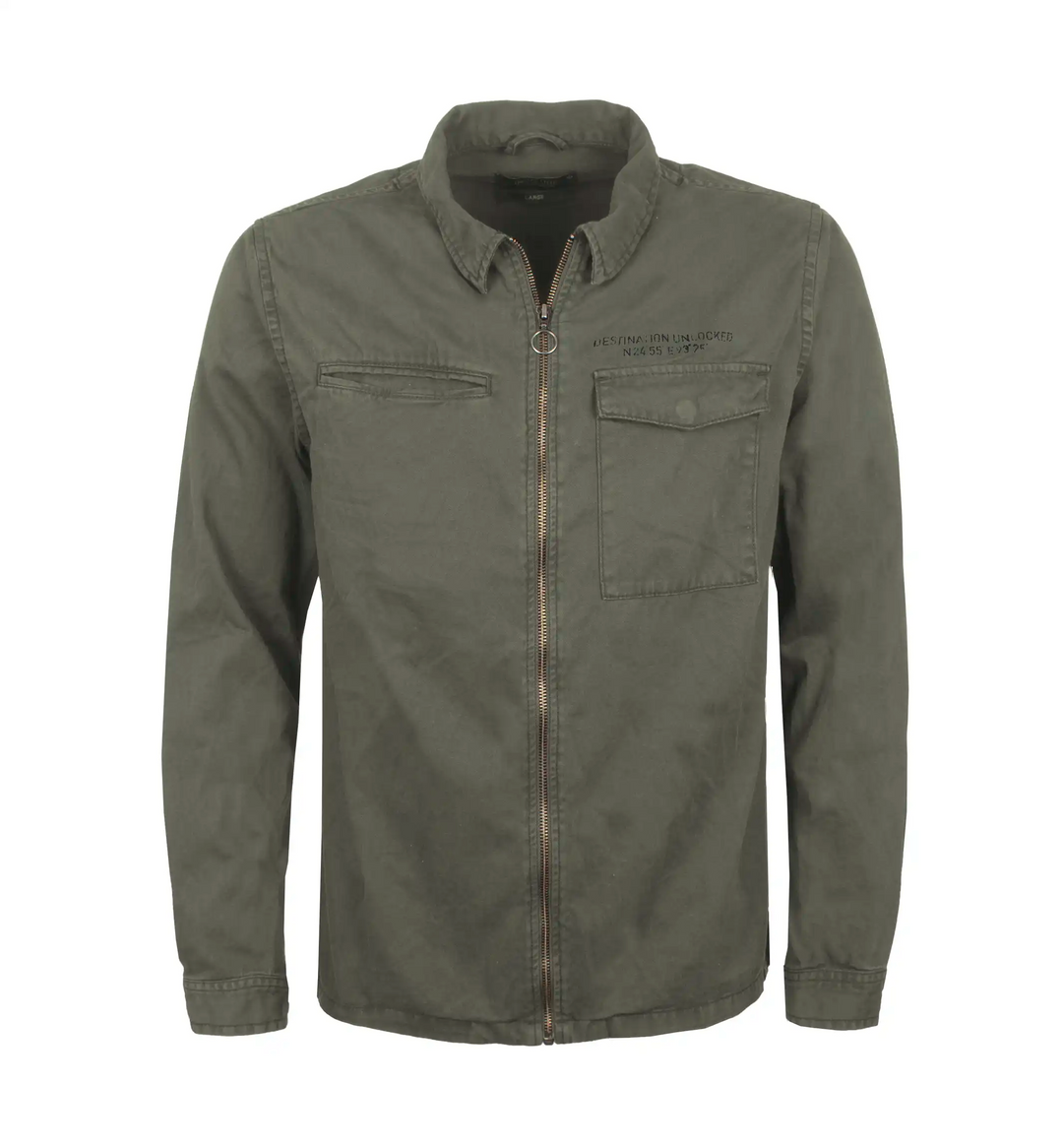 Zip OverShirt 'INBigum' - Army